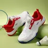 Zapatillas de Bádminton para Hombre, Hebilla Giratoria, Transpirables, Antideslizantes, Amortiguadoras, Zapatillas de Tenis Profesionales, Zapatillas de Tenis de Mesa Elegantes y Versátiles, Equilibradas