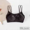 Algodão Puro Costas Cruzadas Costas Bonitas Alça de Costas Popular na Internet Roupa Íntima Sutiã Peça Única Tubo para Seios Top de Tubo Feminino Colete Push-up
