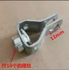 Abrazadera de Pipa de Puesta a Tierra Galvanizada Engrosada Abrazadera Colgador de Pipa Abrazadera de Pipa para Electricidad Estática Anillo Colgador Abrazadera de Puente para Tubería de Acero DN15-DN