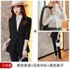 Traje profesional de ventas, traje de primavera y otoño para mujer, moda femenina, recepción de hotel, salón de belleza, ropa de trabajo, traje de mujer, ropa inmobiliaria.