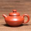 Tetera de arena púrpura Yixing al por mayor, tetera pequeña de barro Zhu con punta de dedo, juego de té de calabaza Xi Shi Piao