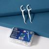 Fio Dental de Alta Resistência Embalado Individualmente Palito com Fio Dental Pacote Familiar Palito Dental Ultra Fino com Fio Dental Portátil Descartável Catering
