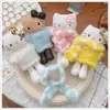 Solo Ropa para MuñecasConjunto de Suéter y Bufanda de Lana Lindo y Moderno para Muñecas, Adecuado para Juguetes de Peluche Kt de Piernas Largas