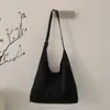 2025 Nuevo Estilo Coreano Estilo Perezoso Bolso Grande de Aspecto Elegante para Mujer para Ir al Trabajo Bolso de Hombro Tipo Cubo Cruzado Bolso para Suegra