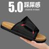 Chinelos Masculinos de Tamanho Grande para Uso Externo no Verão Antiderrapantes Resistentes ao Desgaste Chinelos Birkenstock Sandálias Esportivas de Lazer ao Ar Livre para Praia