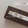 Novos Acessórios de Unhas Francesas Dourados e Prateados Estilo Ins, Decoração de Adesivos de Unhas 3D Super Brilhantes