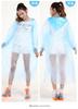 Impermeable poncho desechable largo de cuerpo completo unisex para adultos, para exteriores, viajes, deriva, portátil