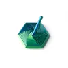 Estrela Descompressora Impressa em 3D Ilusão Ótica Dobrável Brinquedo Educativo Infantil Torre de Cenoura Poligonal Espiral Tridimensional Mesa