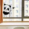 GB701 adesivos de animais fofos panda portas e janelas de vidro janela de canto jardim de infância desenho animado criativo pintura decorativa