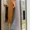 Ranhura de Fechadura Danificada no Batente da Porta do Quarto, Cobertura Estendida para Furo de Fechadura, Placa de Reparo Especial para Fechadura, Placa Guia para Fechadura de Porta, Porta de Madeira