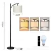 Lámpara de pie LED más vendida transfronteriza para sala de estar, lámpara de pie Bluetooth de ambiente de dormitorio de alta gama, lámpara de mesa de pie de noche