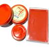 Proceso de caja de hierro para sello de mesa de impresión Rojo Almohadilla de tinta de secado rápido Grande, mediano y pequeño Mesa de impresión para oficina financiera