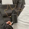 Bolsa mini redonda tipo balde com espelho a laser, versão coreana 2026, bolsa de mão moderna, bolsa de ombro e transversal para mulheres no outono