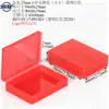 Caja de almacenamiento para cartas de juego, caja de cartas transparente con temática de abejas, portatarjetas de plástico, caja rectangular para cartas de póker, juego de 2 cajas de PP