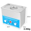 Máquina de limpieza ultrasónica XG3200B para revestimiento de acero inoxidable, 3 L, 150 W, para limpieza de joyas, limpieza de piezas de gafas