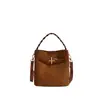 Bolso Pequeño de Mano Mate Texturizado para Mujer 2026 Nuevo Otoño Invierno Bolso Cubo Retro Bolso de Hombro Cruzado Versátil con Estilo