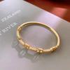 Corea del Sur Pulsera de Letras de Circonio de Alto Grado con Sentido Diseño Nicho de Lujo de Entrada Pulsera Sentido Libro Caperucita Roja Mismo Estilo Joyería Joyería para Mujer