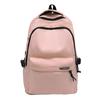 Mochila Escolar para Mujer Estilo Coreano Color Sólido Fresca Estudiante de Bachillerato Superior Universitario Mochila Estilo Campus Estilo Mori Mochila Simple Mochila para Mujer