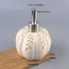 Abóbora de Halloween Cerâmica Garrafa de Banho Banheiro Tipo Pressão Luxo Leve Aparência Sofisticada Atmosfera Festiva Decoração Casa