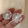 Brincos de pérolas de fogos de artifício brilhantes de luxo leve e sofisticado para mulheres Moda Elegante para todos os brincos