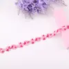 Encaje de punto transfronterizo al por mayor ropa prendas de vestir accesorios textiles para el hogar encaje pequeño de pétalos transparentes soluble en agua DIY