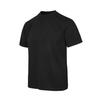 Algodão de Ar Pesado Americano Ombro Direito Manga Curta Masculino Verão Novo Solta Desconstruída Camiseta Quadrada Casual Versátil Meia-Manga