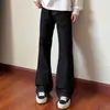 Jeans Brother Bu Retrô Americano Preto Micro-Flare Simples Emagrecimento Cintura Ligeiramente Alta Calças Longas 725
