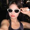 Gafas de Sol Y2K Populares de Moda para Mujer, Gafas de Sol Trendy de Celebridad de Internet, Europeas y Americanas Anti-Uv, Venta al por Mayor de Gafas de Sol Gm