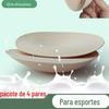 Tapete de Yoga Látex Sintético Almofada de Peito Inserção para Roupa Íntima Almofada Oval Inserção para Roupa de Fitness Almofada Macia Respirável para Roupa de Yoga