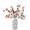 Modili Ramo de Framboesa Flores Artificiais Flores Falsas Plantas Verdes Atacado Decoração de Casamento Artesanato Estilo Ins Fabricante Transfronteiriço