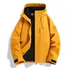 Chaqueta Impermeable Deportiva, Ropa de Trabajo, Chaqueta Cortavientos de Polar Transfronteriza, Forro de Plumas, Chaqueta Tres en Uno Hecha a Medida