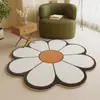 Tapete redondo sala de estar resistente a manchas fácil de limpar tapete quarto de menina sala de estudo cadeira giratória tapete de chão penteadeira tapete antiderrapante
