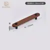 Venta al por mayor del fabricante Tiradores de madera para puertas de gabinetes Tiradores de madera para armarios y gabinetes Tiradores simples de registro para cajones Estilo de madera maciza Agujero único y doble Tiradores pequeños