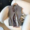 Chaleco top de seda con cuello en V, elegante e intelectual, estilo coreano para primavera y otoño, chaleco de punto adelgazante y versátil para mujer