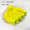 Fruta y verdura de simulación de espuma modelo simulación Plátano Manzana naranja adornos accesorios decorativos