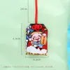 Omamori Japonês Bolsa Asafuku Japonesa
