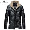 Nueva Chaqueta Corta de Plumas de Invierno a Prueba de Viento con Cuello Alto de Lana, Moderna, para Hombre, a Prueba de Frío e Impermeable, Ropa de Hombre