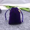 Vendas Diretas de Fábrica Atacado Bolsas de Veludo Calças com Bolso de Aba de Veludo Joias Joias Presente Bolsas de Veludo 7*9