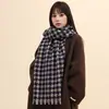 Cachecol Estiloso de Alta Qualidade Melard para Mulheres, Nova Versão Coreana Inverno 2026, Aquecedor de Pescoço Plush de Mohair Espessado Versátil para Outono