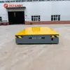 Carrinho Elétrico Sem Trilhos para Remoção de Moldes a Bateria, Veículo de Movimentação de Materiais de Oficina Controlado Remotamente, Carrinho Plataforma Elétrico com Rodas de Borracha, Carrinho de Nível do Chão