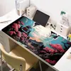 Alfombrilla de Escritorio Antideslizante y Resistente a Manchas con Temática de Paisaje, Alfombrilla de Ratón de Fábrica Original, Serie Gráfica Vectorial, Alfombrilla de Ratón Grande Engrosada para Gaming