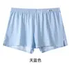 Calzoncillos bóxer deportivos de algodón transpirable para hombre, antibacterianos, transpirables, de cintura media, talla grande