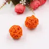 Accesorios para Difusor de Aroma de Bola de Ratán Hecha a Mano Decoración Navideña Accesorios para Difusor de Aroma sin Llama Palitos Volatilizadores Diámetro 3CM Núcleo de Ratán Bola de Ratán
