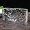Ladrillo de Vidrio Super Blanco Ladrillo de Cristal Muro Divisorio Transparente Incoloro Baño Celebración de Internet Sala de Estar Cristal de Hielo Transparente Ladrillo Sólido