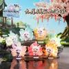 Enfeites de Mesa Criativos de Desenho Animado, Panda Doce e Legal Tema Amor Celebridade da Internet Caixa Surpresa Presente de Aniversário Lembrança