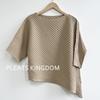 Série Plissada Estilo Miyake Japonês e Coreano Manga Curta Feminino Estilo Urbano Slim Fit Top Alta Qualidade Tt Meia Manga