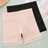 Pantalones Cortos de Seguridad Xinxiangxue para Mujer, Sin Costuras, de Seda de Hielo, Amigables con la Piel, Cómodos, Elegantes, con Ribete de Encaje y Excelente Transpirabilidad