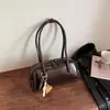 Bolso Sencillo de Celebridad de Internet 2026, Bolso de Hombro de Moda para Mujer Otoño-Invierno, Bolso Boston Versátil de Gama Alta para Debajo del Brazo