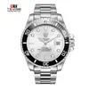 Reloj suizo TEVISE para hombre, reloj de cuarzo estilo Submariner, impermeable, marca de comercio electrónico de segundo nivel, reloj luminoso para hombre