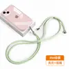 Cordão para Celular 6mm Feito Sob Medida de Fábrica, Alça Transversal, Alça de Pescoço, Alça com Clipe, Adesivo de Fixação, Capa com Pingente, Alça de Tecido para Pendurar